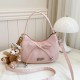 A niche and high-quality handbag for women in the summer of 2025, featuring a fresh and sweet bow bow single-shoulder bag for commuting and crossbody underarm bag A niche and high-quality handbag for women in the summer of 2025, featuring a fresh and sweet bow bow single-shoulder bag for commuting and crossbody underarm bag
