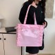 Wholesale fashionable bow tie hand-held tote bags, women's bags, 2025 summer new large-capacity single-shoulder bags, commuter underarm bags Wholesale fashionable bow tie hand-held tote bags, women's bags, 2025 summer new large-capacity single-shoulder bags, commuter underarm bags