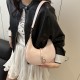 Wholesale Korean-style hand-held crescent-shaped women's bags, 2025 summer new styles, simple and versatile single-shoulder bags, trendy and trendy crossbody bags Wholesale Korean-style hand-held crescent-shaped women's bags, 2025 summer new styles, simple and versatile single-shoulder bags, trendy and trendy crossbody bags