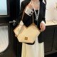 Wholesale fashionable color-blocking hand-held small bags for women, 2025 summer new large-capacity single-shoulder bags and trendy underarm bags