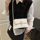 Wholesale fashionable lock button hand-held small square bags for women, 2025 summer new crocodile pattern single-shoulder bags, trendy crossbody bags Wholesale fashionable lock button hand-held small square bags for women, 2025 summer new crocodile pattern single-shoulder bags, trendy crossbody bags