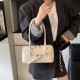 Wholesale fashionable hand-held small square women's bags, 2025 spring new styles, stylish and versatile single-shoulder underarm bags, and light luxury crossbody bags Wholesale fashionable hand-held small square women's bags, 2025 spring new styles, stylish and versatile single-shoulder underarm bags, and light luxury crossbody bags