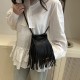 Cross-border wholesale of fashionable fringed hand-held small square bags for women, 2025 spring new collection of light luxury single-shoulder bags and casual crossbody bags Cross-border wholesale of fashionable fringed hand-held small square bags for women, 2025 spring new collection of light luxury single-shoulder bags and casual crossbody bags