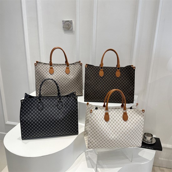 Wholesale Korean version fashionable checkered tote bags, women's bags, 2025 summer new large-capacity single-shoulder bags, trendy and versatile handbags Wholesale Korean version fashionable checkered tote bags, women's bags, 2025 summer new large-capacity single-shoulder bags, trendy and versatile handbags