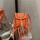 Wholesale niche fringed rivet small square women's bags, 2025 summer new personalized single-shoulder underarm bags, versatile crossbody bags Wholesale niche fringed rivet small square women's bags, 2025 summer new personalized single-shoulder underarm bags, versatile crossbody bags