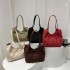 A high-end retro bow bow underarm single-shoulder bag for women, a new large-capacity casual hand-held tote bag for Winter 2024