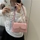 Wholesale fashionable lock button hand-held small square bags for women, 2025 summer new crocodile pattern single-shoulder bags, trendy crossbody bags Wholesale fashionable lock button hand-held small square bags for women, 2025 summer new crocodile pattern single-shoulder bags, trendy crossbody bags