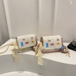 Wholesale Korean-style artistic and simple small square women's bags, 2025 summer new niche light luxury single-shoulder bags, and commuting crossbody bags