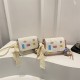 Wholesale Korean-style artistic and simple small square women's bags, 2025 summer new niche light luxury single-shoulder bags, and commuting crossbody bags Wholesale Korean-style artistic and simple small square women's bags, 2025 summer new niche light luxury single-shoulder bags, and commuting crossbody bags
