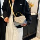 Wholesale sweet and stylish Su-style hand-held small square women's bags, 2025 summer new color-blocking transparent single-shoulder bags, trendy crossbody bags Wholesale sweet and stylish Su-style hand-held small square women's bags, 2025 summer new color-blocking transparent single-shoulder bags, trendy crossbody bags
