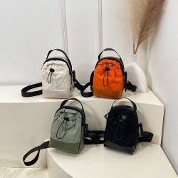 Wholesale simple and fashionable hand-held small square bags for women, 2025 spring new casual single-shoulder bags, and trendy crossbody bags