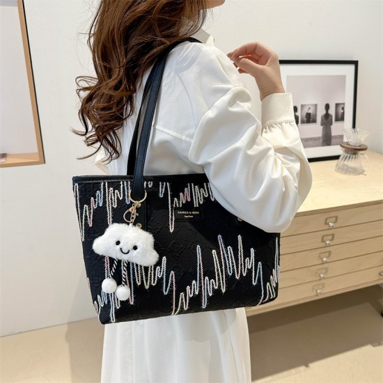 Autumn women's versatile tote bags, 2024 new casual single-shoulder bags, and this year's popular soft bags wholesale Autumn women's versatile tote bags, 2024 new casual single-shoulder bags, and this year's popular soft bags wholesale