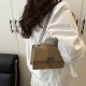 Wholesale braided small square women's bags, 2025 summer new fashion lock button single-shoulder underarm bags, chain crossbody bags Wholesale braided small square women's bags, 2025 summer new fashion lock button single-shoulder underarm bags, chain crossbody bags