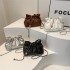 Wholesale high-end large-capacity bucket bags for women in spring, versatile and trendy chain single-shoulder crossbody bags