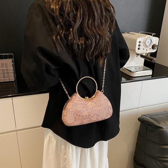 High-end dinner bag, women's bag, 2025 summer new style, new Chinese-style handbag, stylish and versatile, single-shoulder crossbody bag High-end dinner bag, women's bag, 2025 summer new style, new Chinese-style handbag, stylish and versatile, single-shoulder crossbody bag