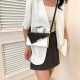French niche design bright handle handbag for women, 2024 summer new fashion color-blocking single-shoulder bag, commuting crossbody bag