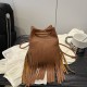 Cross-border wholesale of fashionable fringed hand-held small square bags for women, 2025 spring new collection of light luxury single-shoulder bags and casual crossbody bags Cross-border wholesale of fashionable fringed hand-held small square bags for women, 2025 spring new collection of light luxury single-shoulder bags and casual crossbody bags