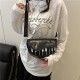 Wholesale niche piano key semi-round women's bags, 2025 summer new light luxury single-shoulder bags, fashionable wide shoulder strap crossbody bags Wholesale niche piano key semi-round women's bags, 2025 summer new light luxury single-shoulder bags, fashionable wide shoulder strap crossbody bags