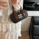 Wholesale fashionable letter embroidered thread hand-held small square women's bags, 2025 summer new simple single-shoulder bags, versatile crossbody bags Wholesale fashionable letter embroidered thread hand-held small square women's bags, 2025 summer new simple single-shoulder bags, versatile crossbody bags