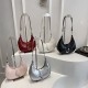 Wholesale Korean-style hand-held crescent-shaped women's bags, 2025 summer new styles, simple and versatile single-shoulder bags, trendy and trendy crossbody bags Wholesale Korean-style hand-held crescent-shaped women's bags, 2025 summer new styles, simple and versatile single-shoulder bags, trendy and trendy crossbody bags