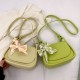 Trendy small handbags for women in the autumn of 2022, Korean version, niche designs, candy-colored small square bags, and popular mini mouth red envelopes Trendy small handbags for women in the autumn of 2022, Korean version, niche designs, candy-colored small square bags, and popular mini mouth red envelopes