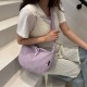 Wholesale Japanese Haraju-style hand-held dumpling bags, women's bags, 2025 summer new simple single-shoulder bags, trendy crossbody bags Wholesale Japanese Haraju-style hand-held dumpling bags, women's bags, 2025 summer new simple single-shoulder bags, trendy crossbody bags