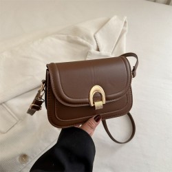 Wholesale fashionable lock button small square women's bags, 2025 spring new style light luxury versatile single-shoulder bags, trendy crossbody bags