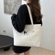 The high-end Tote bag for women in 2024, a versatile and fashionable commuting handbag, is a trendy large-capacity single-shoulder bag for going out