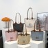 Wholesale Korean version color-matching letter hand-held tote bags for women, 2025 summer new large-capacity single-shoulder bags, trendy underarm bags