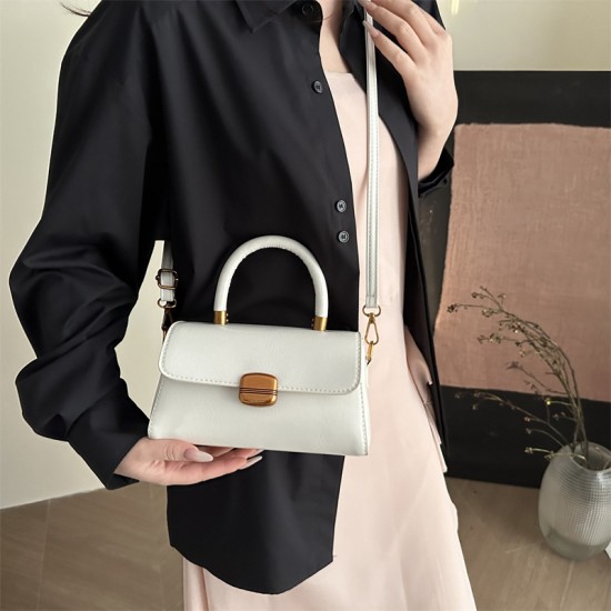 Cross-border trend portable small square women's bag 2025 Spring new style light luxury versatile single-shoulder bag internet-famous crossbody bag