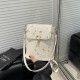 Wholesale fresh and delicate embroidered hand-held small square bags for women, 2025 spring new styles of light luxury straw woven single-shoulder bags and trendy crossbody bags Wholesale fresh and delicate embroidered hand-held small square bags for women, 2025 spring new styles of light luxury straw woven single-shoulder bags and trendy crossbody bags