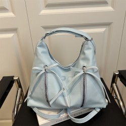 Wholesale of fashionable bow tie hand-held tote bags for women, Spring 2025 new light luxury single-shoulder bags and multi-functional backpacks
