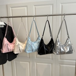 Wholesale of fashionable bow tie hand-held tote bags for women, Spring 2025 new light luxury single-shoulder bags and multi-functional backpacks