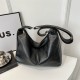 Fashionable, simple and large-capacity tote bag 20224 Spring versatile retro single-shoulder bag for commuting and casual use, dumpling bag