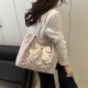 Wholesale beautiful bow tie hand-held tote bags for women, 2025 summer new large-capacity single-shoulder bags for commuting underarm bags Wholesale beautiful bow tie hand-held tote bags for women, 2025 summer new large-capacity single-shoulder bags for commuting underarm bags