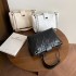 Wholesale of cross-border fashion diamond-shaped single-shoulder bags, 2025 summer new casual versatile underarm bags and large-capacity tote bags
