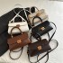 Cross-border trend portable small square women's bag 2025 Spring new style light luxury versatile single-shoulder bag internet-famous crossbody bag