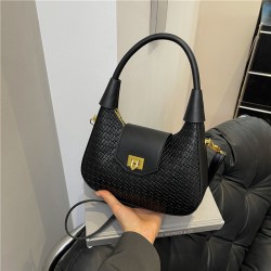 New cross-border casual women's bags for Spring/Summer 2025: Fashionable and trendy woven underarm bags, stylish single-shoulder crossbody bags