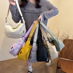 Wholesale Japanese Haraju-style hand-held dumpling bags, women's bags, 2025 summer new simple single-shoulder bags, trendy crossbody bags