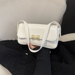 French niche quality single-shoulder bag, 2023 winter fashion, simple underarm bag, commuter carry, crossbody women's bag