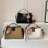 ins fashion hand-held tote bag for women, Spring 2025 new large-capacity single-shoulder bag for commuting, crossbody bag for children