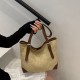 Wholesale Japanese Harajume-style hand-held tote bags for women in the summer of 2025, with contrasting colors and perforated single-shoulder bags, trendy underarm bags Wholesale Japanese Harajume-style hand-held tote bags for women in the summer of 2025, with contrasting colors and perforated single-shoulder bags, trendy underarm bags