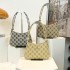 Wholesale Korean retro checkered hand-held small square bags for women, 2025 summer new light luxury single-shoulder bags for commuting crossbody bags