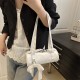 Wholesale cross-border niche bow-shaped hand-held cylindrical women's bags, 2025 summer new simple single-shoulder bags, trendy underarm bags Wholesale cross-border niche bow-shaped hand-held cylindrical women's bags, 2025 summer new simple single-shoulder bags, trendy underarm bags