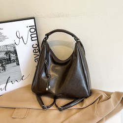 Wholesale Korean-style fashionable backpacks and women's bags, 2025 summer new light luxury and simple single-shoulder bags, commuter versatile crossbody bags