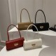 Wholesale Korean-style woven pattern hand-held small square women's bags, 2025 summer new fashion lock button single-shoulder bags, trendy underarm bags Wholesale Korean-style woven pattern hand-held small square women's bags, 2025 summer new fashion lock button single-shoulder bags, trendy underarm bags