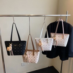 Wholesale high-end hand-held tote bags for women, 2025 summer new models, large-capacity single-shoulder bags for commuting, versatile underarm bags