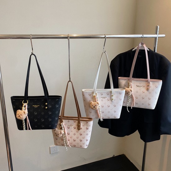 Wholesale high-end hand-held tote bags for women, 2025 summer new models, large-capacity single-shoulder bags for commuting, versatile underarm bags Wholesale high-end hand-held tote bags for women, 2025 summer new models, large-capacity single-shoulder bags for commuting, versatile underarm bags