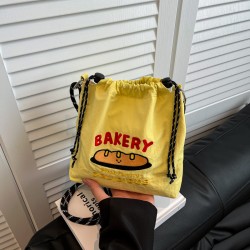 Wholesale fresh and sweet small square women's bags, 2025 summer new style cute cartoon single-shoulder bags, embroidered versatile crossbody bags