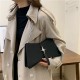 Cross-border fashion women's bags2023 Winter Trend New chain underarm single-shoulder bags with a sense of luxury small square bags
